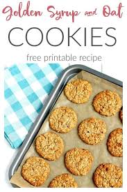 Golden Syrup And Oat Cookies A Cornish Food Blog Jam And Clotted Cream Oat Cookies Easy Biscuit Recipe Oat Biscuit Recipe