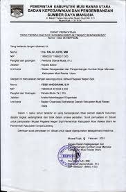 H ismail madjid, mtp menginformasikan batas waktu penerimaan usul kenaikan pangkat (kp) pegawai negeri sipil (pns) periode april tahun 2021 melalui surat nomor: Contoh Surat Pernyataan Tidak Pernah Dijatuhi Hukuman Disiplin Tingkat Sedang Berat Yessi Id