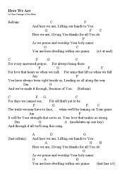 Bb dm one minute, i'll be fucked, and the next minute i'm fine eb bb i can't believe myself, i'm overwhelmed, i think i've lost my mind. Here We Are Chords Contemporary Worship Music