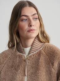 Ella Long Line Sherpa Bomber
