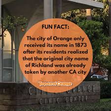 Only After The City Of Richland Built A Post Office Did They Realize That Their Name Was Already Taken The City Has Been N In 2020 Fun Facts Orange City Orange County