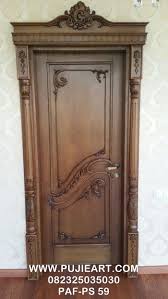 Untuk kualitas anda tidak perlu khawatir karena kami. Model Pintu Ukir Jepara Kayu Jati Murah Pujieart Furniture Jepara