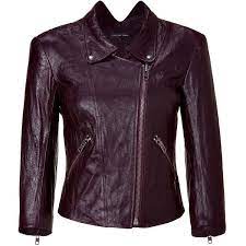 Theyskens Theory Bordeaux Motor Leather Jacket Found On Polyvore Leather Jacket Cropped Leather Jacket Jackets