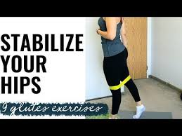 Here Are 9 Glute Strengthening Exercises To Stabilize Your Hips And Alleviate Lower Bac Hip Strengthening Exercises Strengthening Exercises Glute Strengthening