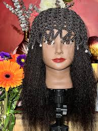 Crochet Hat Making with Braiding and Beading