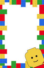 10 free lego story starters from kathy's cluttered mind. Lego Template Invitation Insymbio