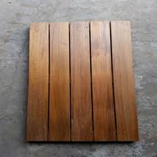 These interlocking teak deck tiles snap together for a quick install and easily unhook if you. Smooth Surface Burma Teak Outdoor Deck Tiles China Outdoor Hardwood Decking Outdoor Wood Flooring Made In China Com