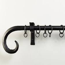 The kirsch designer metals stationary pole is available in a variety of sizes and the longest one can be adjusted between your choice of 120 and 180. Handmade Wrought Iron Curtain Rod 70 Cm 120 Cm Buy Handmade Wrought Iron Curtain Rod 70 Cm 120 Cm Wrought Iron Hand Forged Curtain Rods Wrought Iron Curved Curtain Rod Product On Alibaba Com