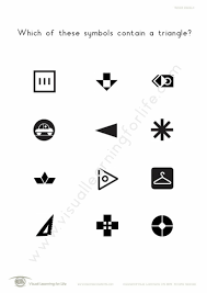 Symbol Shapes In 2020 Figure Ground Perception Shapes Worksheets Symbols