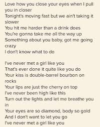 Jason Aldean Girl Like You Country Music Quotes Music Quotes Funny Jason Aldean Lyrics