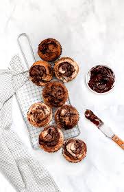 Muffins Au Tourbillon De Nutella Nutella Muffins Desserts Nutella