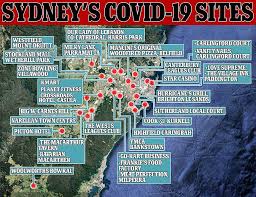 And it's been continuing to update it every day throughout the pandemic. Coronavirus Australia Map Shows Sydney Infection Spread Daily Mail Online