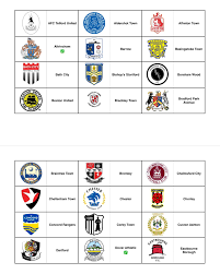 Official Club Crests England Non League Part 1 Cheltenham Town Telford United Dover Athletic