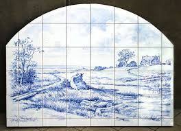 Bildergebnis Fur Fliesenmalerei Malerei Blau Fliesen