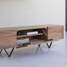 277/40/209 cm, italian design, viel stauraum, moderne trendfarben, klappen mit gasdruckdämpfer bei otto. Tv Schrank Aus Nussbaum 175 Cm Wohnzimmermobel Mit Stauraum Tikamoon