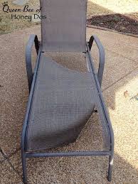 How To Repair Sling Chairs Chaises Outdoor Sling Chair Patio Furniture Makeover Lounge Chair Outdoor