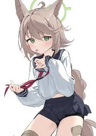 syhan, blue archive, otogi (blue archive), 1girl, ahoge - Anime R34