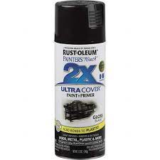 Spray paint is our specialty! Rust Oleum Black Gloss Enamel Spray Paint 75158816 Msc Industrial Supply