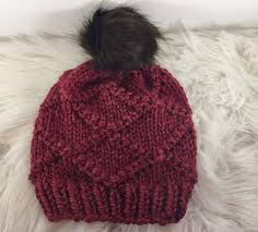 The Diamond Knit Hat The Northern Moose 2020 Orgu Sapka Orgu Motifleri Bere Modelleri