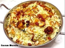 Thalassery Chemmeen Biriyani Malabar Prawns Biryani Eid Ramadan Special Biryani Rice Side Dish Recipes Indian Cooking
