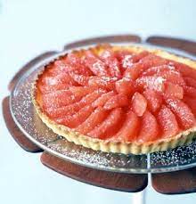 Grapefruit Pie Grapefruit Tart Food Grapefruit Pie