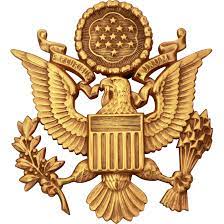 Usaac Eagle Hat Badge Us Army Air Corps Visor Hat Emblem Screw Back Badge Officer Cap Badge Us Army Vintage Military Army Officer