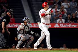 A japanese professional baseball pitcher, as well as outfielder shohei ohtani, currently plays for the los angeles. Shohei Ohtani Prepares For Home Run Derby With Two Homers Against Tigers Halos Heaven