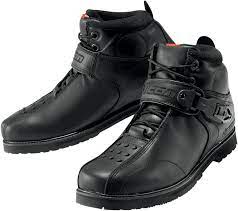 Icon Superduty 4 Boot Black Motorcycle Boots Boots Mens Motorcycle Boots