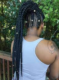 40 cute ponytails with braids. 30 Classy Black Ponytail Hairstyles