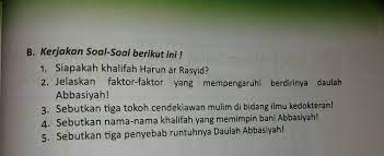 Jul 12, 2021 · kunci jawaban soal ulangan pai kelas 4 sd bab 2 sifat jaiz allah a. Ini Di Buku Agama Kls 8 Bab 13 Essai Bagian B Brainly Co Id