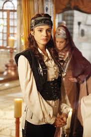 Turkish Actress Ezgi Eyuboglu As Aybige Hatun In Tv Series Muhtesem Yuzyil Aktrisy Ajt