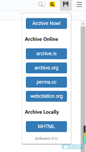 Archiveror - 在线存档备份- Chrome生产工具插件- 画夹插件网