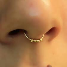 Gold Septum Piercing Septum Hoop Septum Piercing Gold Septum Ring Small Septum Piercing Un Septum Rings Small Septum Piercing Jewelry Septum Jewelry
