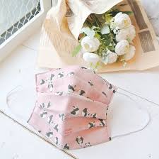熊貓粉紅色手工立體口罩可洗滌日本製純棉二重紗布成人 temariya masks japan 口罩 pinkoi baby panda pink baby
