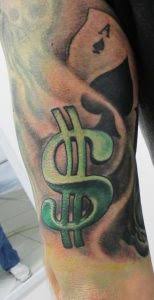 See more ideas about money tattoo, tattoo drawings, tattoos. 80 Amazing Dollar Sign Tattoo Designs Body Art Guru