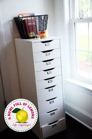 How To Organize The Home Office Home Organization Ikea Alex Drawers Craft Room