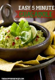 Guacamole 5 Minute Recipe The Happy Housewife Cooking Recipe Guacamole Recipe Recipes Guacamole Recipe Easy