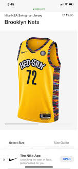 Here's what the nets' gear looks like: Alternate City Edition Nets Jersey Spotted In Nike Uk Gonets