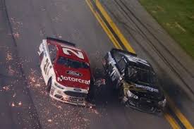 Kurt busch, driver of the #41 monster energy/haas automation. Blaney Motorcraft Quick Lane Ford Leads Nine Laps Crash With Seven Laps Left At Daytona Nascar Motorcraft Daytona Lap