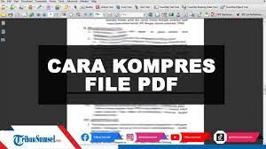 Kompres File Pdf 300 Kb 500 Kb 800 Kb Syarat Unggah Dokumen Pendaftaran Cpns Dan Pppk 2021 Tribunsumsel Com