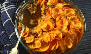 First of all, sweet potatoes have a delicate, natural. Lamb And Sweet Potato Hotpot Recipe Recipes Using Lamb Lamb Dishes Potato Toppings