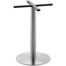 Grade 430 1.2 mm stainless steel table top galvanized cross brace provides support and stability overall dimensions 48 in. Buy Table Base E 04000 Online Stapelstuhl24 Com