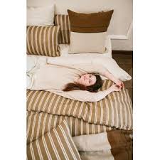 Libeco Home Leinen Bettwasche Canal Stripe Bettwasche Leinen Gestreifte Stoffe