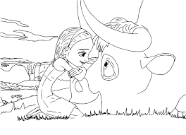 Ferdinand Is Not Your Average Bull He S Enormous The Perfect Bull For Fighting But There S A Comp In 2020 Coloring Pages Cartoon Coloring Pages Bunny Coloring Pages