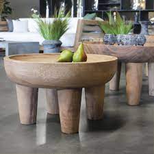 African Teak Coffee Tables African Furniture African Style Decor Teak Side Table