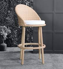 Compare prices on popular products in home furniture. Buy Emma High Back Bar Chair In Brown Colour By Advent International Online Industrial Bar Stools Bar Furniture Furniture Pepperfry Product