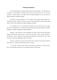 Teachers in schools tend to concentrate on answering techniques rather than the teaching material provided in the textbook. Doc Pernyataan Profesional Bi Zawana Mastan Academia Edu