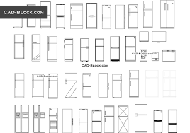Free download 101 high quality cad blocks of kitchen sinks in plan and elevation view. Refrigerators Cad Blocks Free Download
