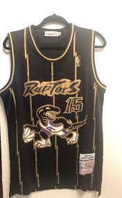 Black And Gold Jersey Toronto Raptor Jersey Black Gold Vince Carter For Sale In Las Vegas Nv Offerup Toronto Raptors Jersey Carters