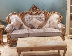 (4) club chairs (2) ottomans (1) 36 round coffee table this beautiful & luxurious set can be used as indoor or. Elitefine Wood Carving Pvt Ltd Handmade Teak Wood Sofa Set For Luxury Home Living Room Amazon In Furniture